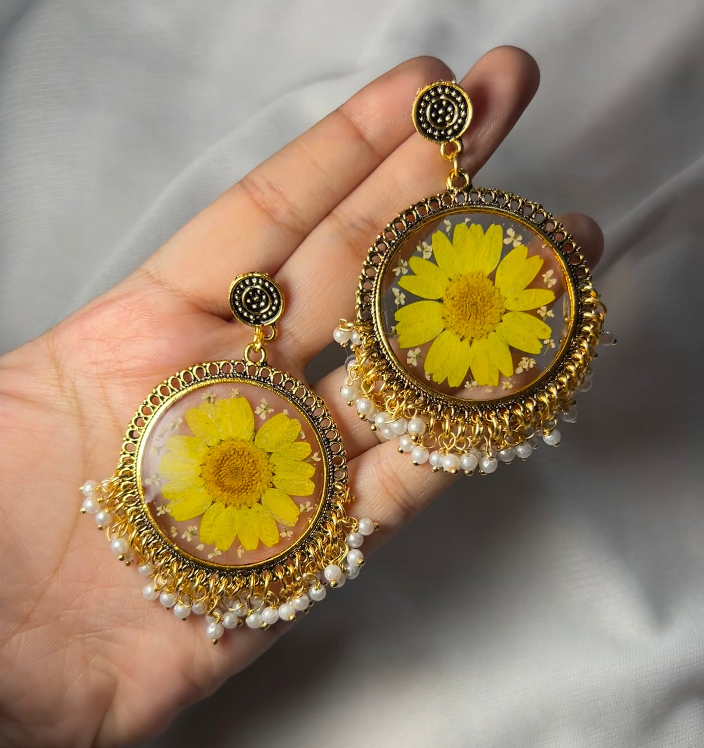 THE ZOYA oxidised jhumka