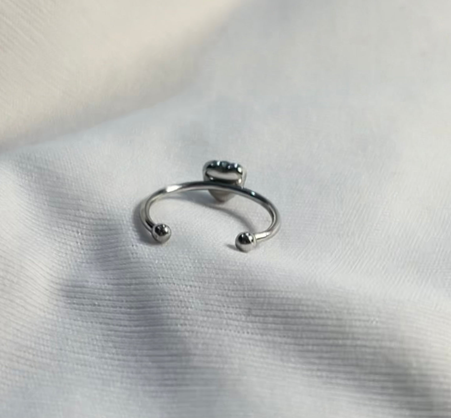 THE BLUE HEART ring
