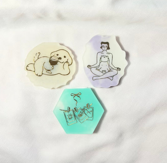 THE QUIRKY SERIES magnets