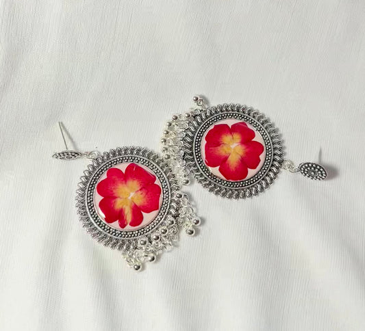 THE ROSY oxidised jhumka