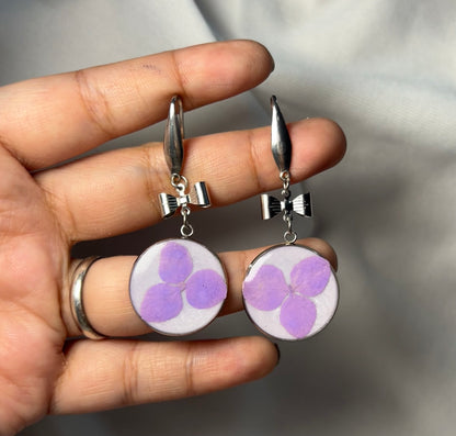 THE HINA silver earrings