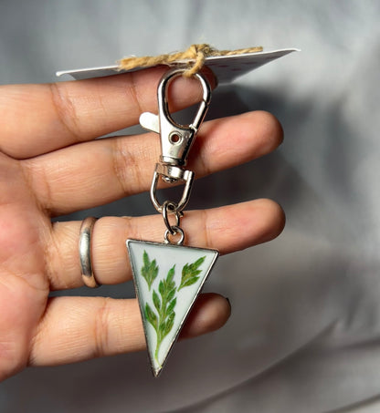 THE TRIA bag charm/keychain