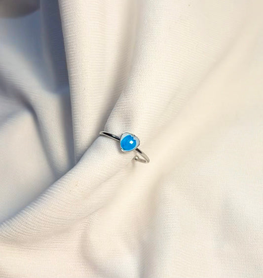 THE BLUE HEART ring