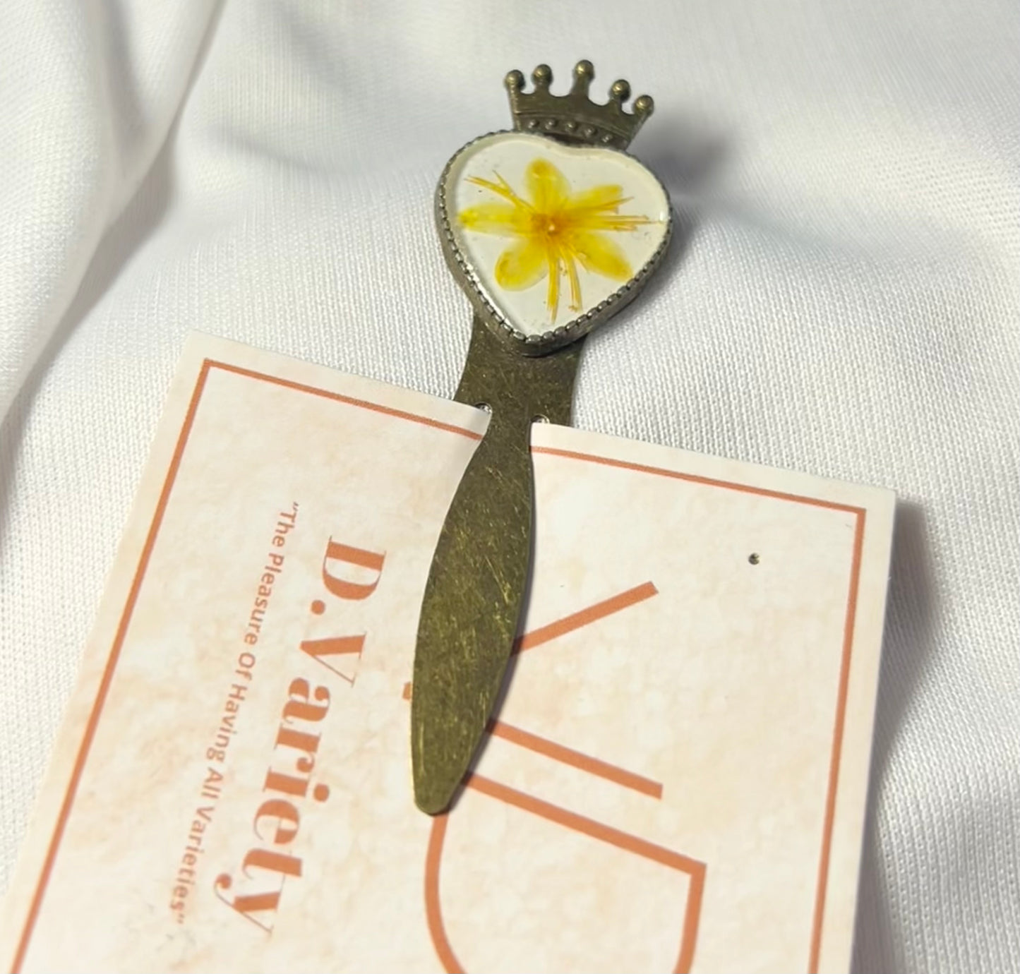 THE FLEUR antique bookmark