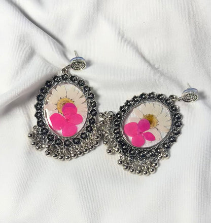 THE PIHU oxidized jhumkas