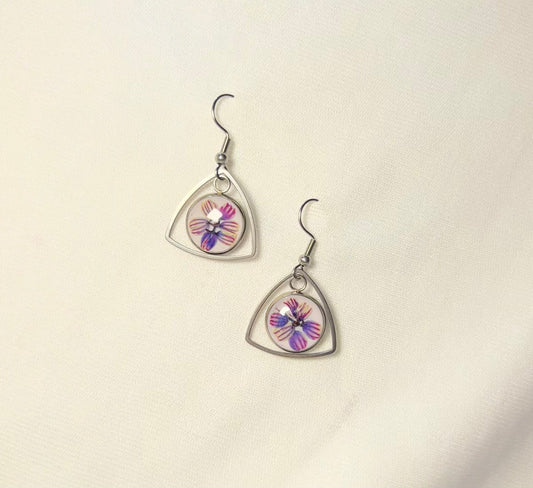 THE LAVI silver earrings
