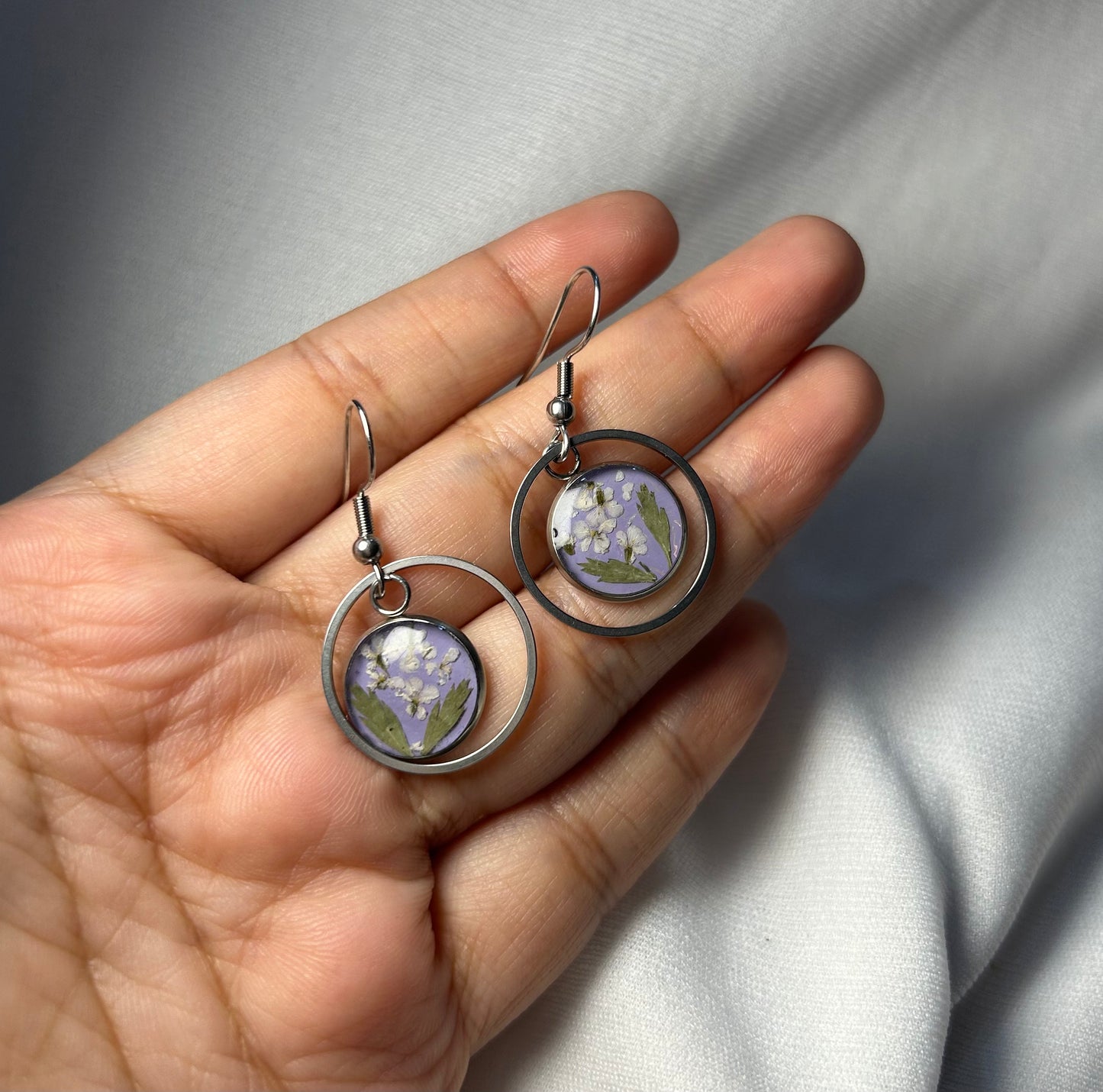 THE FAIRY silver earrings