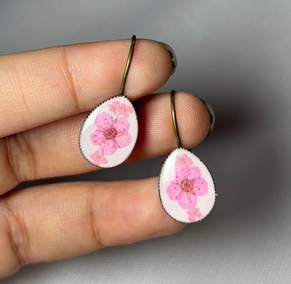 THE PEONY antique earrings