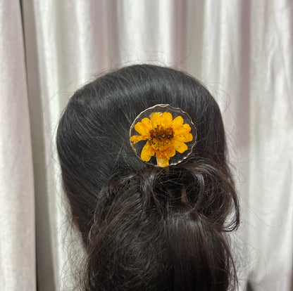 THE SUNFLOWER hair bun stick