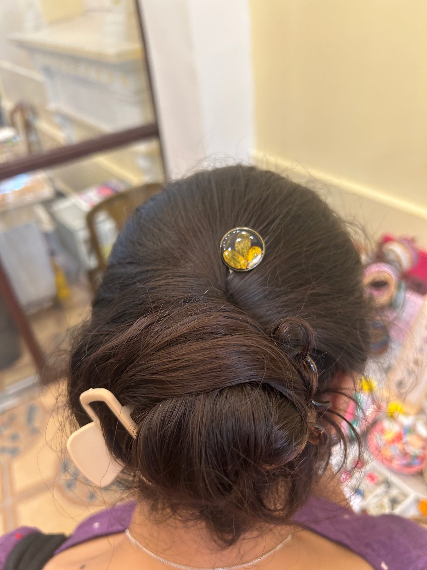 THE BURNT FLORA hair pin