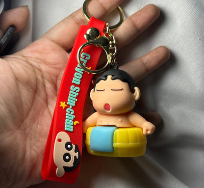 THE RELAXED SHINCHAN keychain