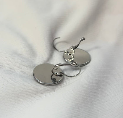 THE LUMA silver earrings