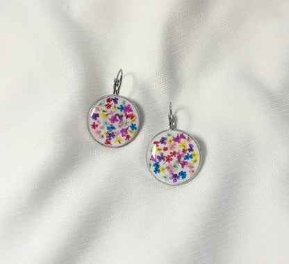 THE LUMA silver earrings