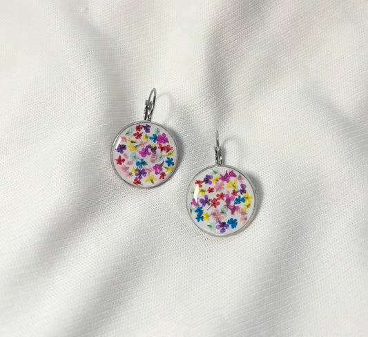 THE LUMA silver earrings