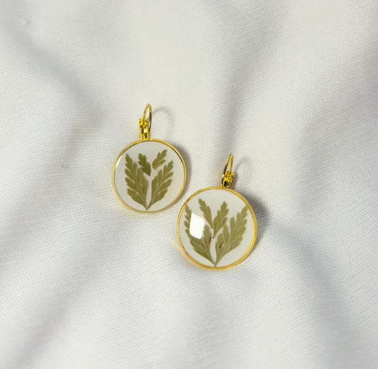 THE HEATHER gold earrings