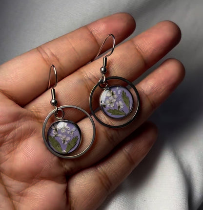 THE FAIRY silver earrings